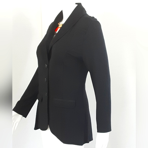 SOMA Intimates Soft Plush Black Cardigan Sweater Jacket Sz. S - Picture 3 of 6